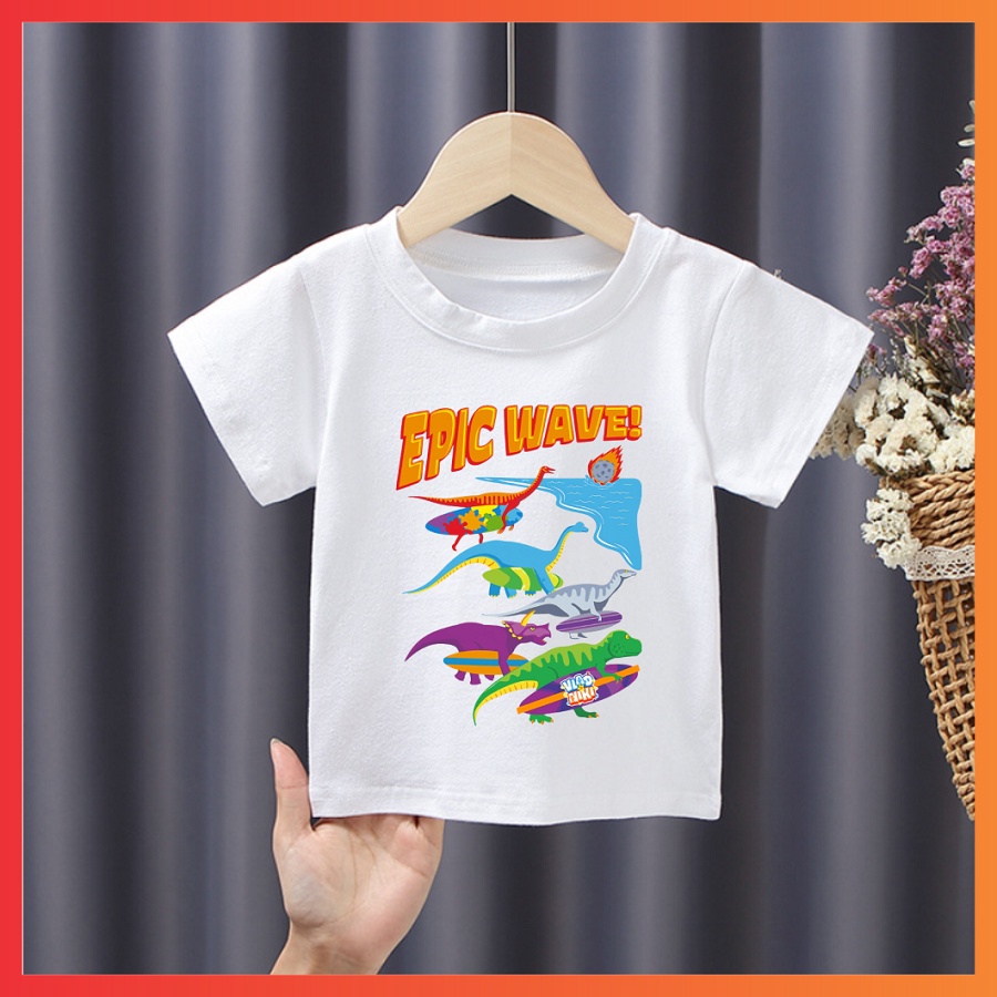 Áo thun cho bé in hình Nikita Vlad cực chất cho bé trai