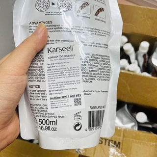 Dầu ủ hấp tóc Karseell 500ml dành cho tóc khô xơ