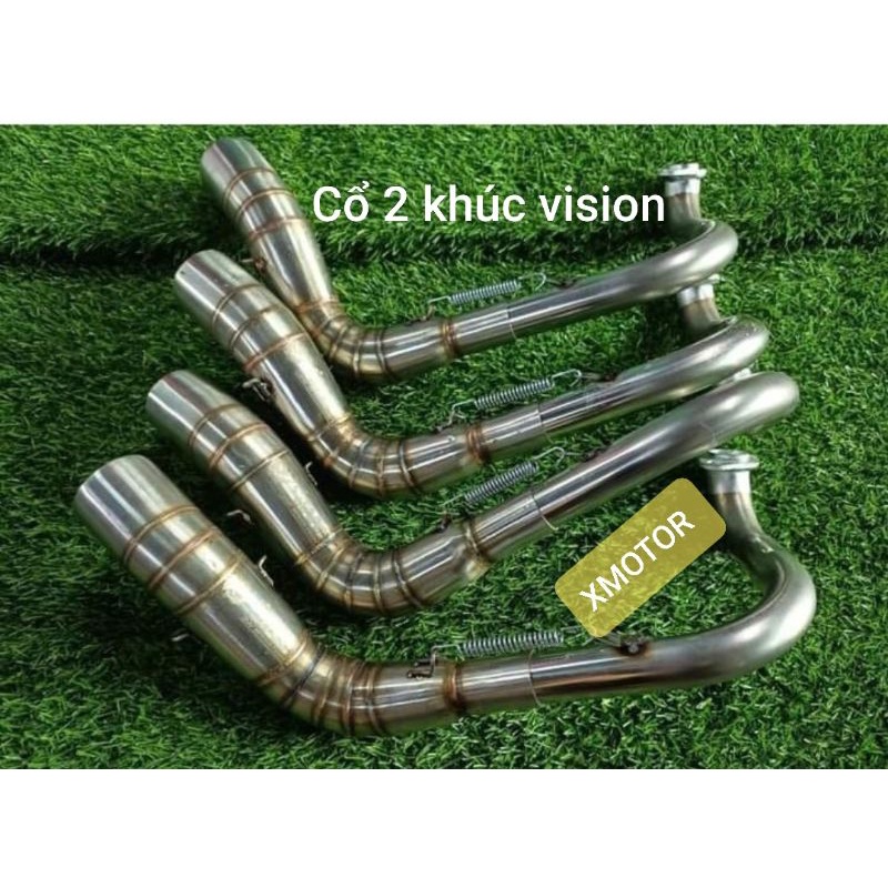 Cổ vision cổ 2 khúc gắn pô độ.