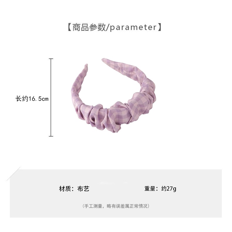 Băng Đô Màu Tím Dễ Thương Dành Cho Nữ