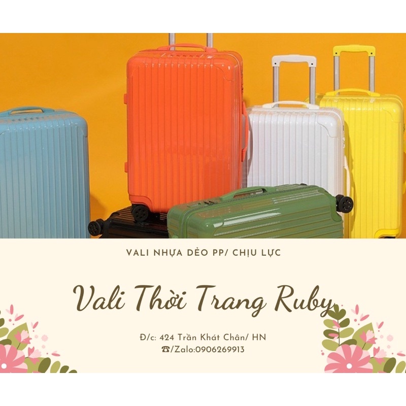 VALI NHỰA DẺO PP Tropical style Size