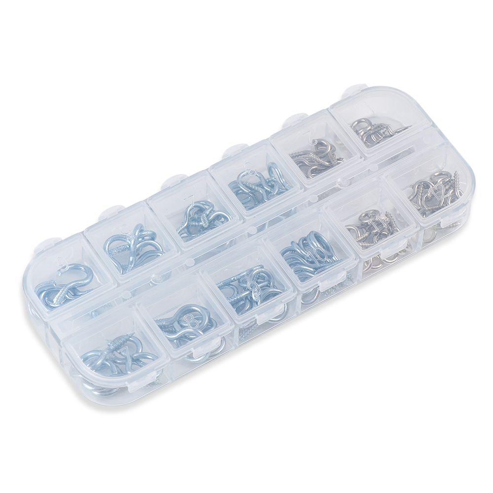 WATTLE Set 100 Móc Làm Trang Sức Màu Bạc