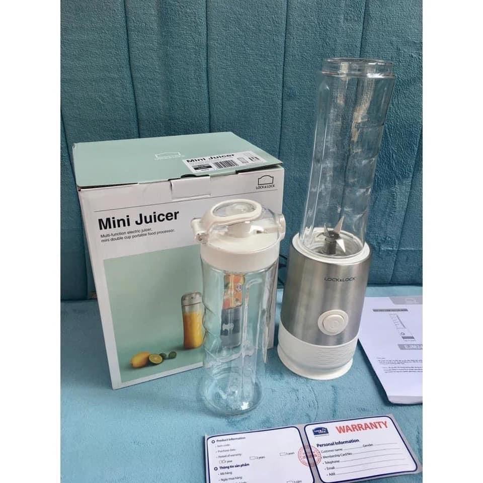 Máy xay sinh tố 600ml Mini Juicer LocknLock EJM241