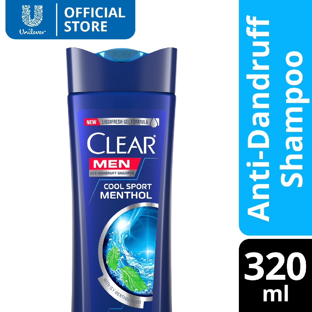 Dầu gội sạch gàu CLEAR MEN 370G