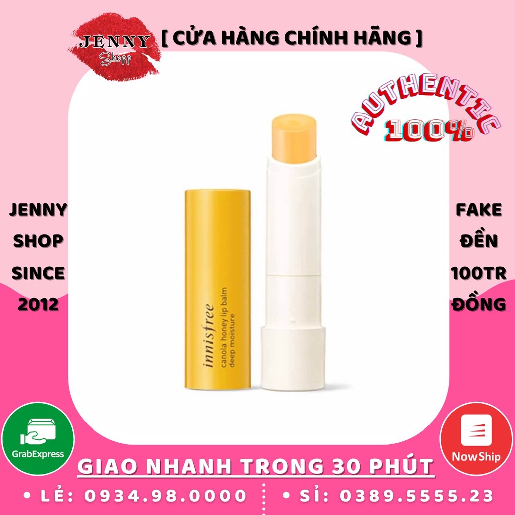 Son Dưỡng Innisfree Canola Honey Lip Balm