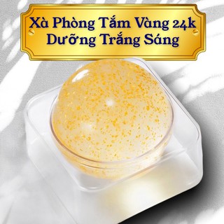 Soap Tinh Chất Vàng 24K Dưỡng Da Trắng Sáng Mờ Thâm Mụn