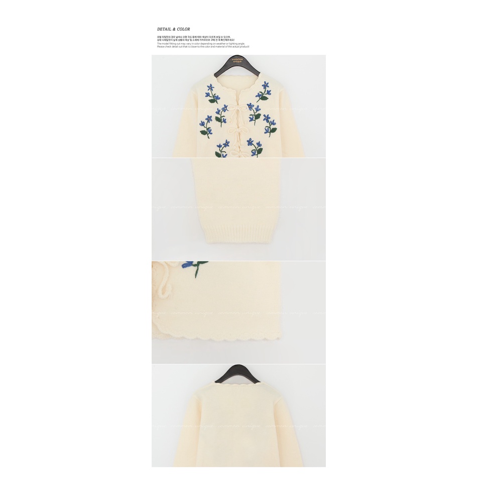 CHÍNH HÃNG SET ÁO CARDIGAN+CROPTOP COMMONUNIQUE LISA BLACKPINK & SEJEONG