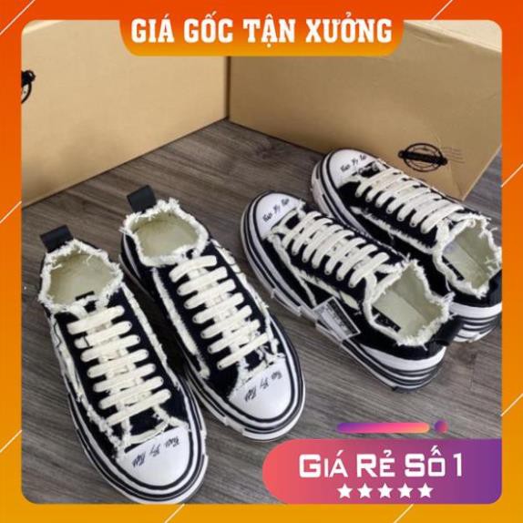 [Hot trend-Freeship] Giày sneaker xVESSEL style rách cao 3,5-4cm HOT NHẤT 2020 | BigBuy360 - bigbuy360.vn