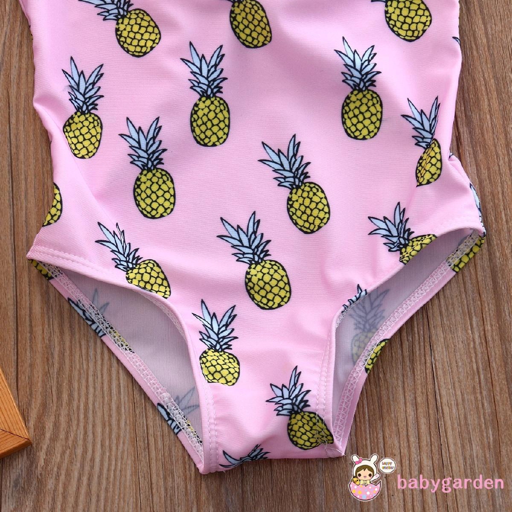 Bộ Đồ Bơi Gồm Áo Và Quần Bơi In Họa Tiết Hoa Dành Cho Bé Gái