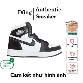 Giày jordan 1 panda cao cổ , giày sneaker jodan 1 đen trắng high thể thao