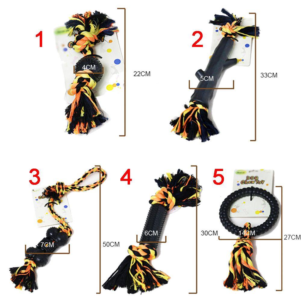 ESPO Dây Cao Su Bện Hình Khúc Xương Làm Sạch Răng Cho Cún Cưng