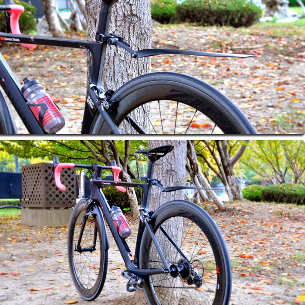 FENDER Dè Chắn Bùn Trước Sau Bằng Abs Nhiều Màu Siêu Bền Tháo Gỡ Nhanh Cho Xe Đạp Leo Núi Mtb Rl-770