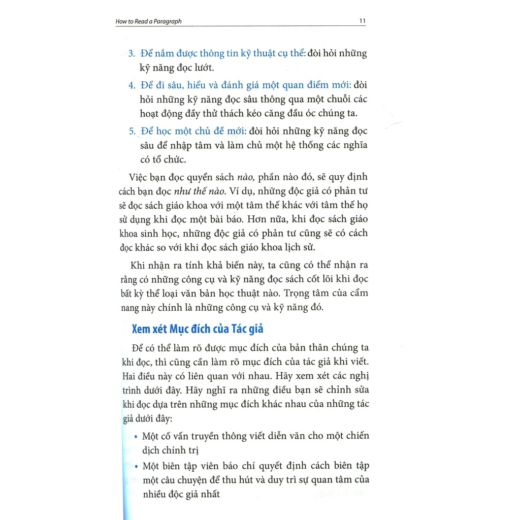 Sách Cẩm nang tư duy đọc