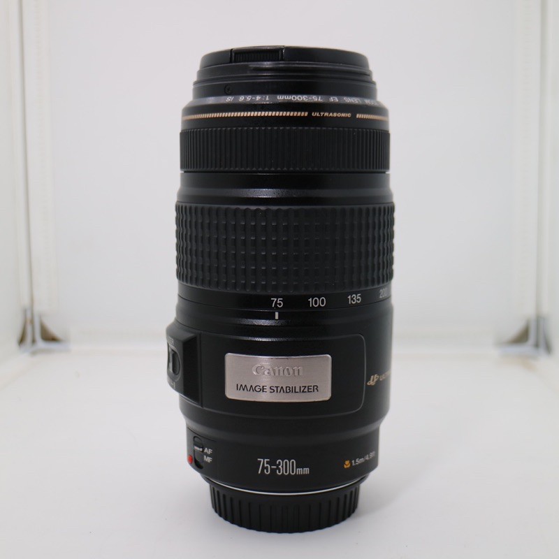 Ống Kính Canon EF 75-300mm f/4-5.6 IS USM Có chống rung like new 99%