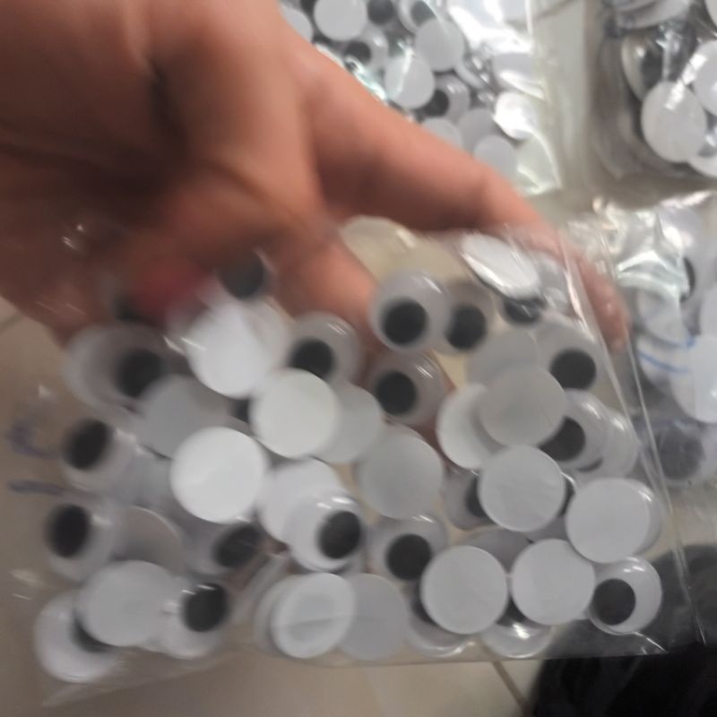 Túi 10 cặp mắt thú/mắt liếc làm handmdae