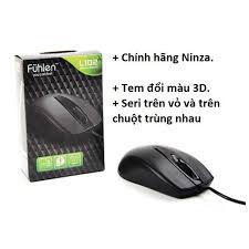 Chuột máy tính, chuột Fuhlen L102 có dây mạnh mẽ và bền bỉ - hàng chính hãng. bảo hành 12 tháng