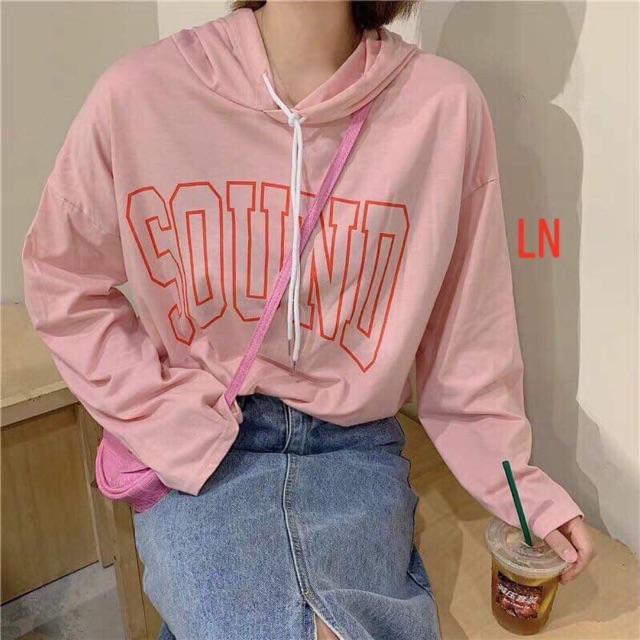 [FREESHIP ĐƠN TỪ 50K] Áo hoodie SOUND chữ ngực LNG1019
