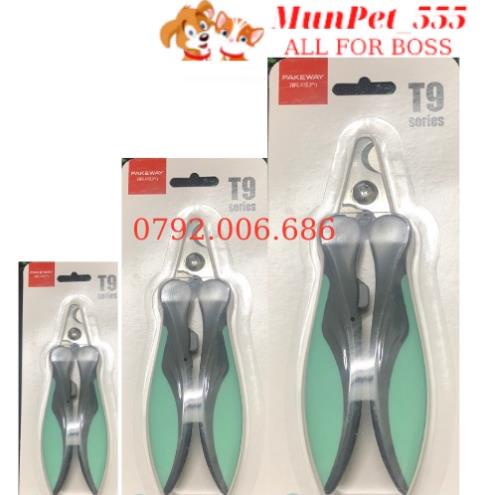 Kìm cắt móng cao cấp Pake Way T9 cho chó mèo size lớn 17cm