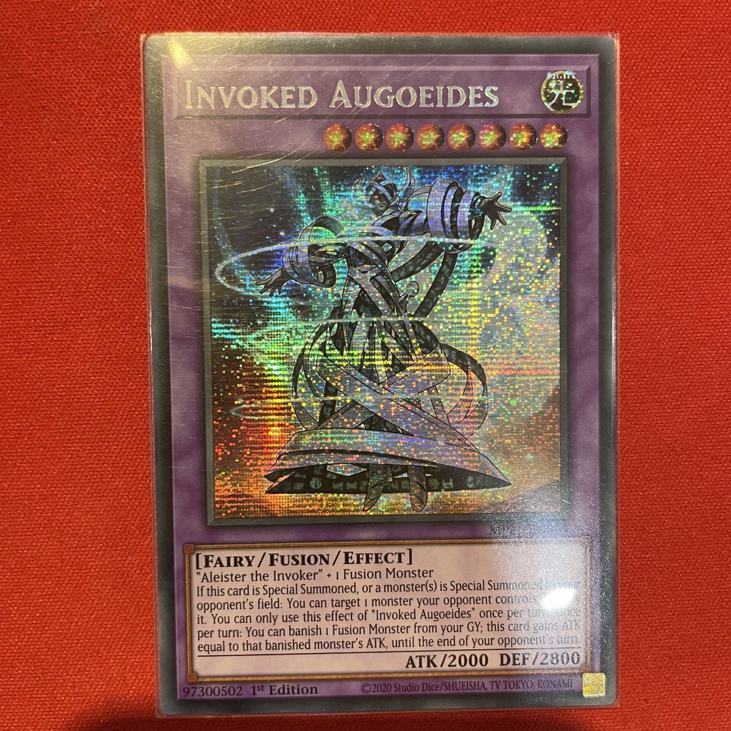 [EN]Thẻ Bài Yugioh Chính Hãng] Invoked Augoeides