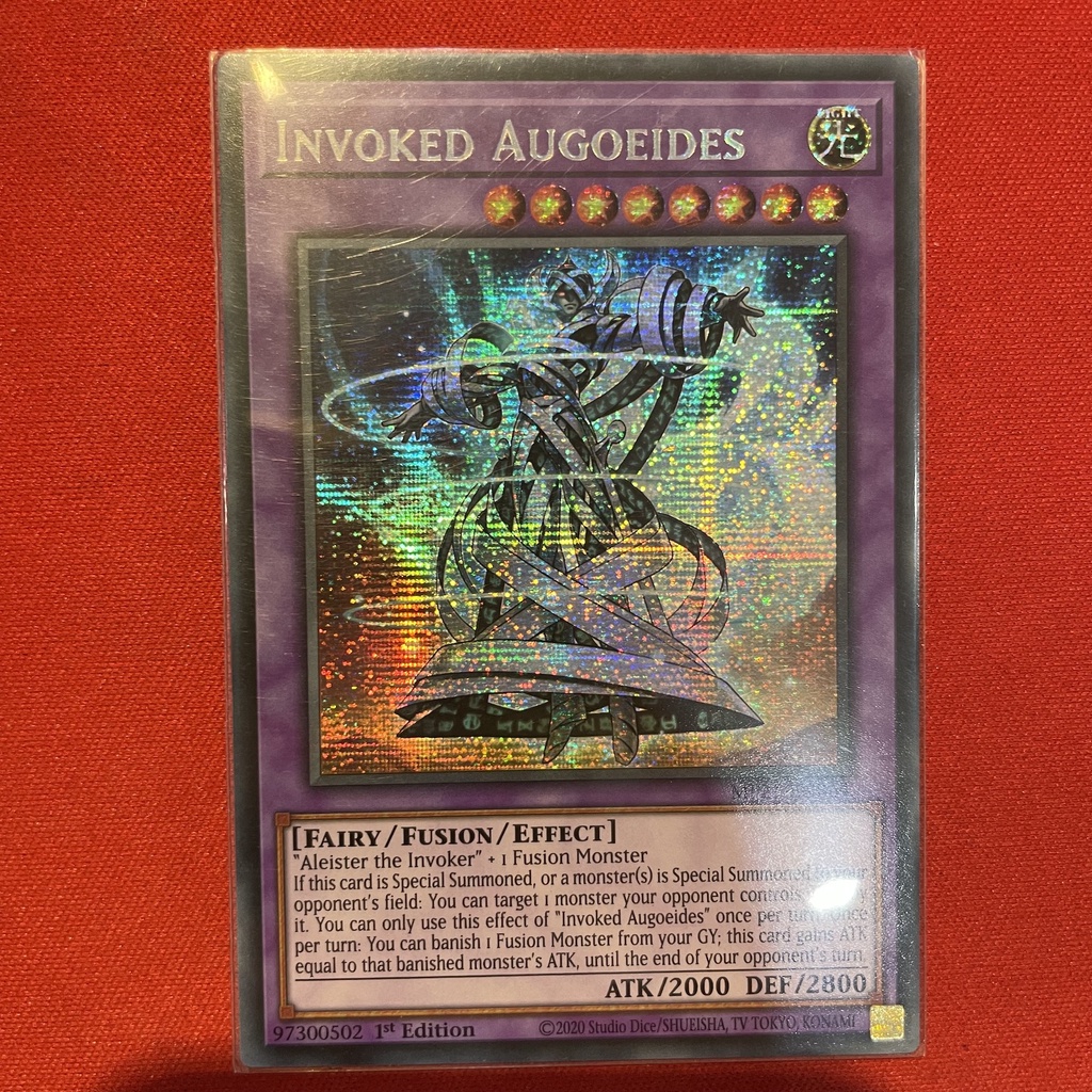 [EN]Thẻ Bài Yugioh Chính Hãng] Invoked Augoeides