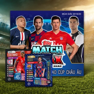 Bộ Sưu Tập 88 Thẻ Cầu Thủ In Album Match Attax 2019-20