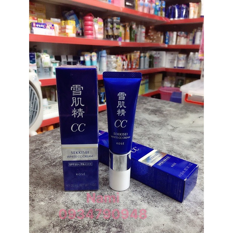 Kem trang điểm CC Kose Sekkisei SPF 50+ Nhật Bản