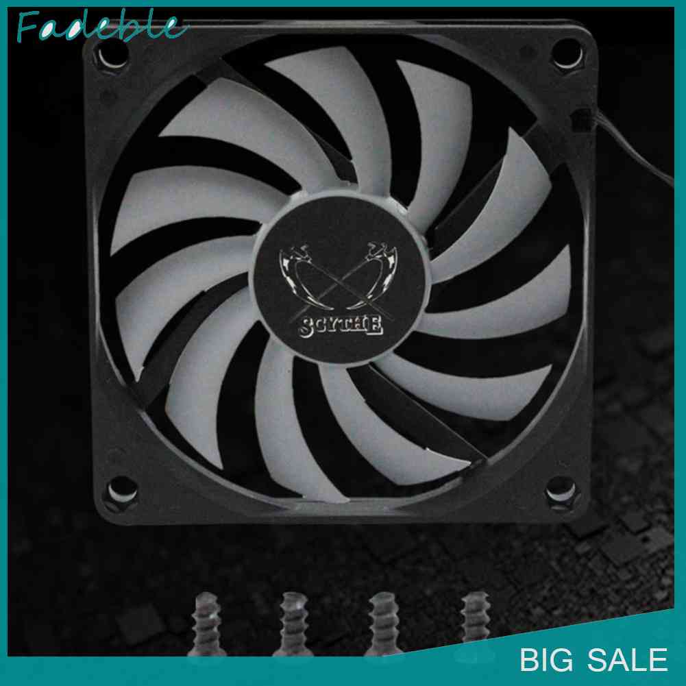 Quạt Tản Nhiệt Kh12H-P 8cm 4 Pin 3000RPM Chuyên Dụng Cho Máy Tính