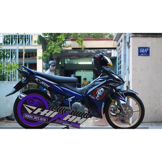 Tem Trùm Exciter 135 Đen exedy