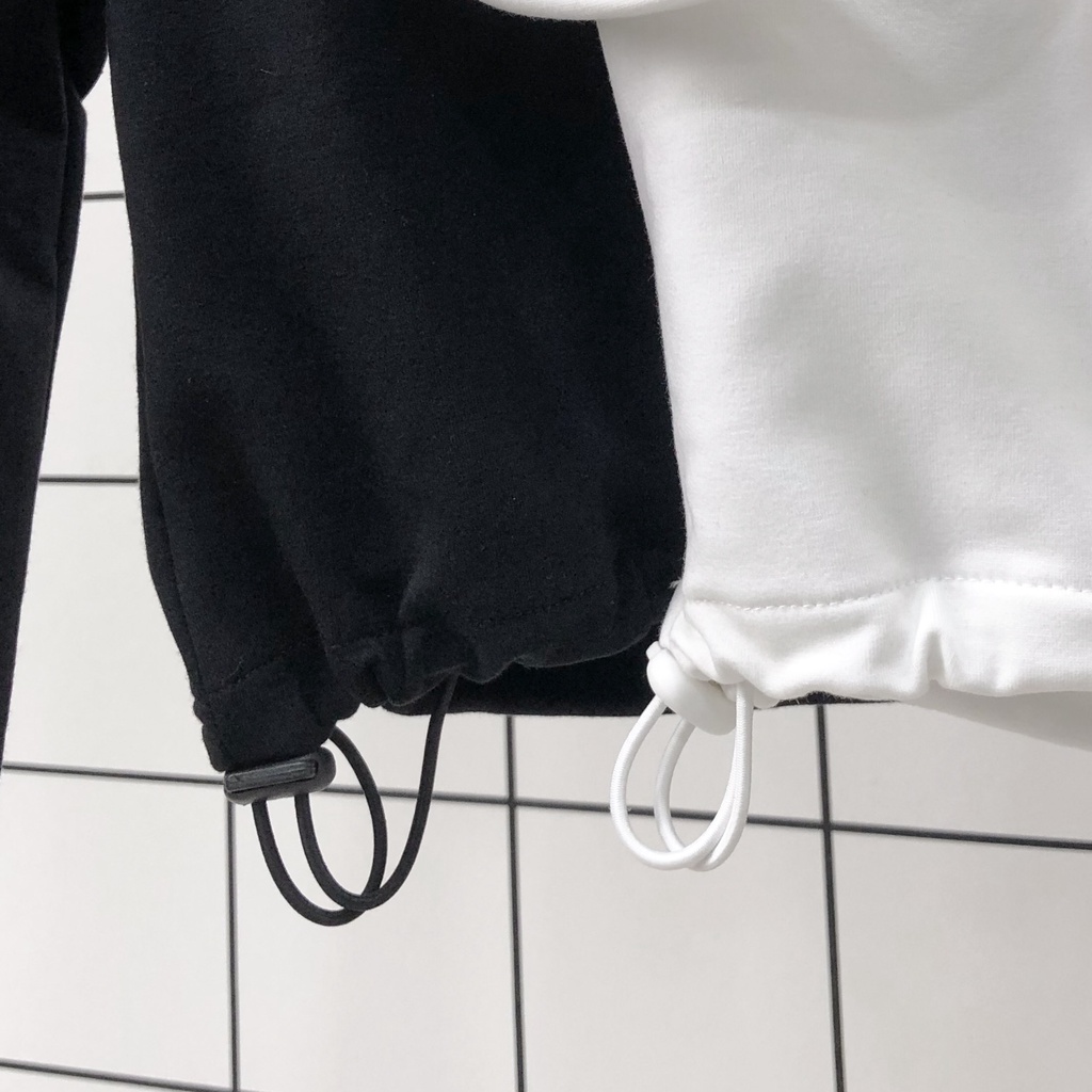 Áo Croptop Nữ Dài Tay Shi Vải Thun Da Cá Tici Phong Cách Ulzzang - Tuni Store