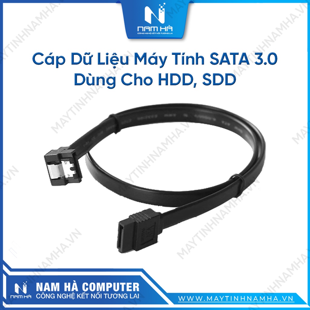 Cáp dữ liệu máy tính SATA 3.0 dùng cho HDD, SDD