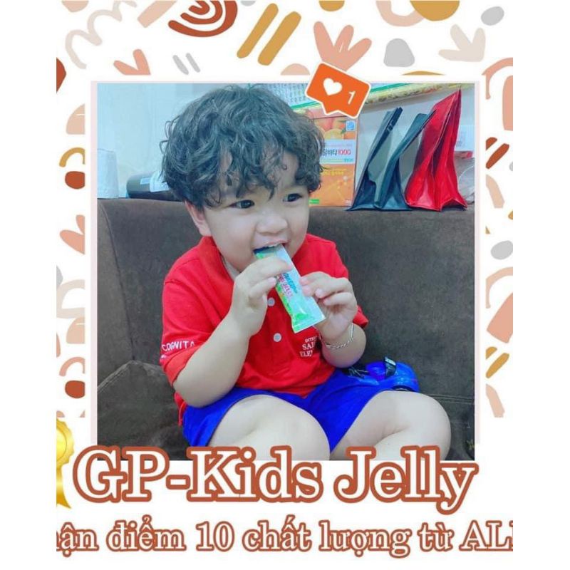 1 gói Thạch tăng chiều cao Gp Kids Jelly, hỗ trợ phát triển chiều cao bé