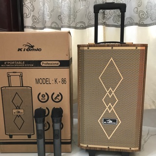 Loa karaok k86 2 mic