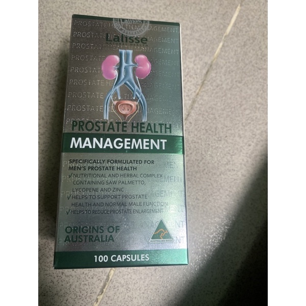 Viên uống hỗ trợ chức năng tuyến tiền liệt Lalisse Prostate Management của Úc 100 viên rất hiệu quả