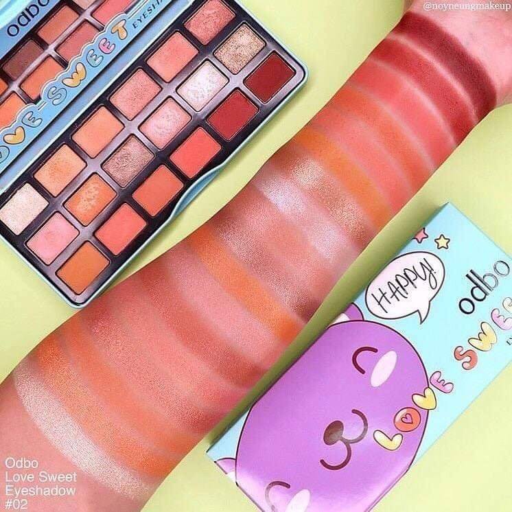 Bảng phấn mắt Odbo - Love Sweet Eyeshadow