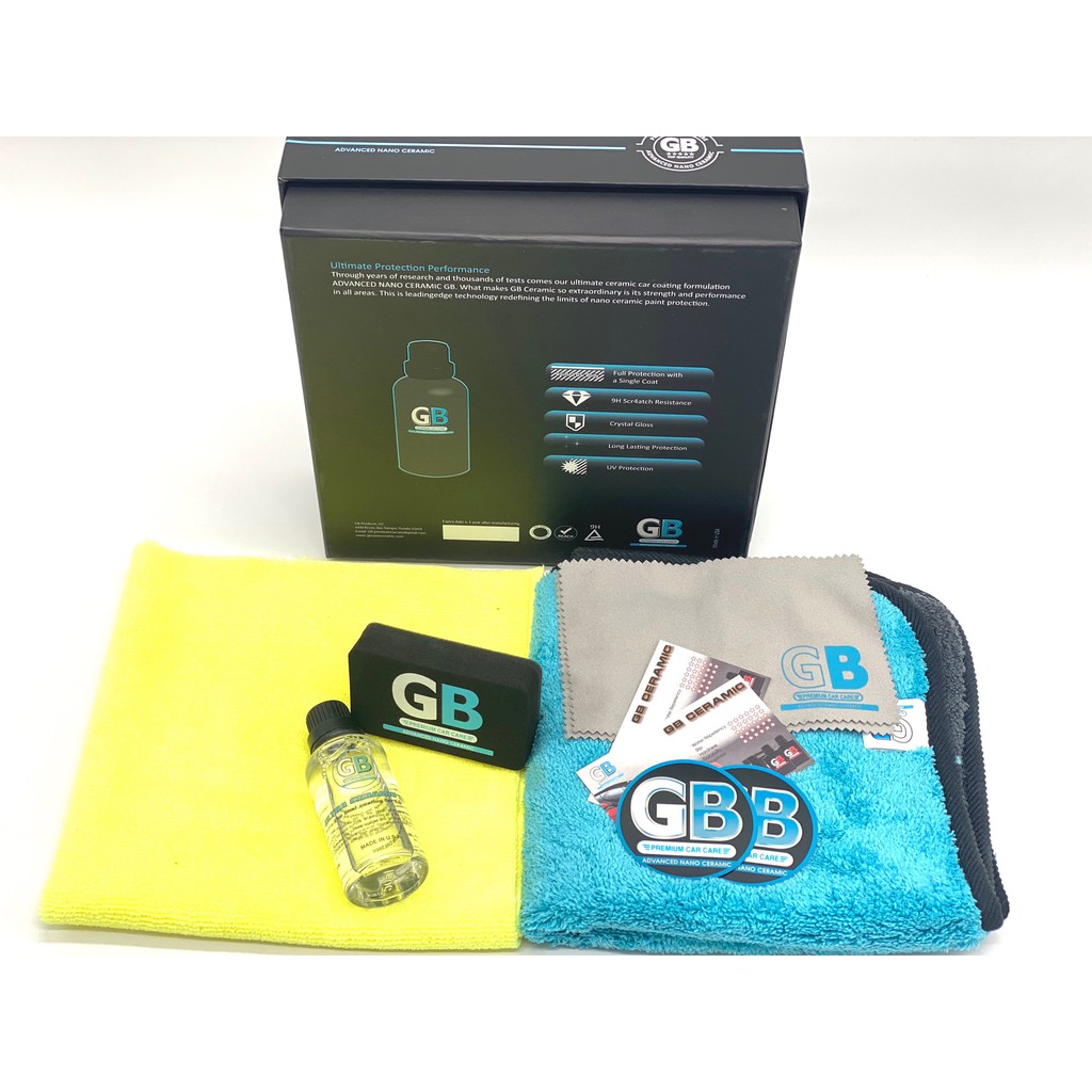 GB - Phủ bảo vệ sơn xe ô tô Ceramic Coating GB 9H