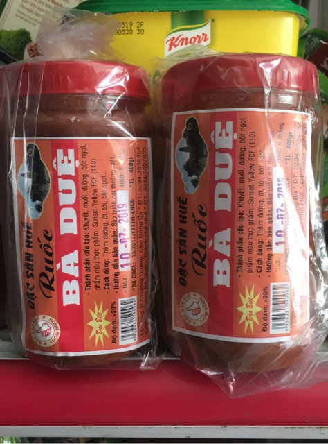 Mắm ruốc Bà Duệ 400g