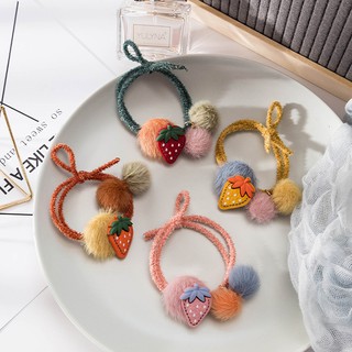 CH099 Cột tóc Strawberry handmade 4 màu