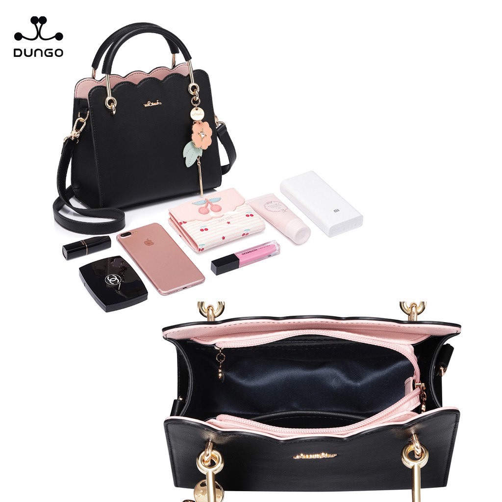 Túi Xách JUST STAR Charm Treo Hoa DU172099-01