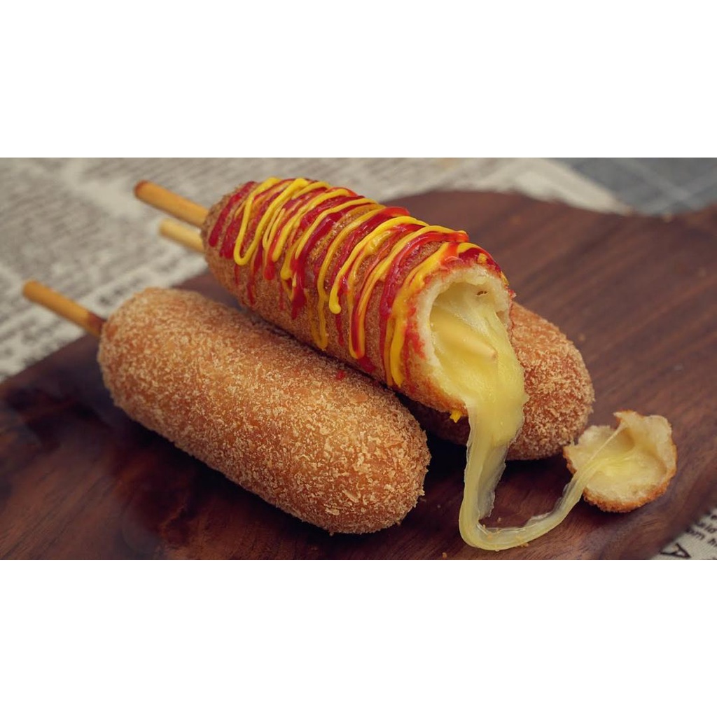 [HCM -HỎA TỐC] Hotdog Phô Mai gói 500g 8 cây ( cây lớn) (chỉ giao sài gòn) NUONGFOOD