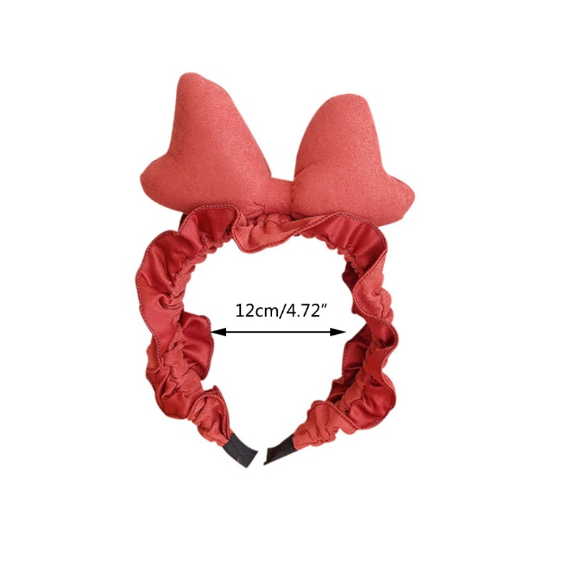 Băng Đô Cài Tóc Rửa Mặt Không Trơn Họa Tiết Hoạt Hình