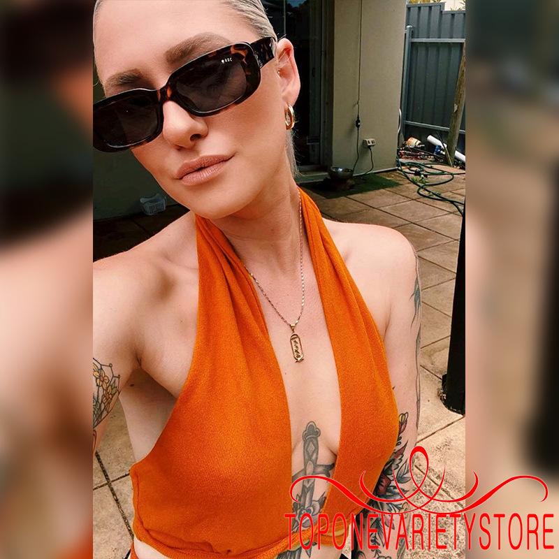 Áo Lửng Hai Dây Cổ Tim Quyến Rũ Dành Cho Nữ | BigBuy360 - bigbuy360.vn