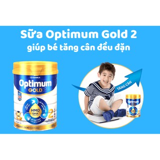 Sữa Bột Vinamilk Optimum Gold 2 - Lon thiếc 900gr