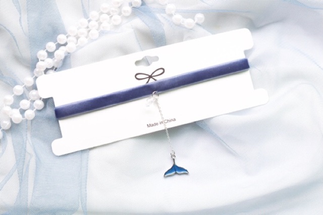 Vòng cổ đuôi cá - Choker xinh hàn quốc