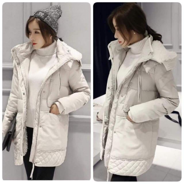 Áo phao lót lông xuất Hàn