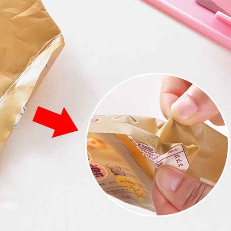 Máy hàn miệng túi nhựa đựng thực phẩm ép bằng tay mini dùng trong nhà