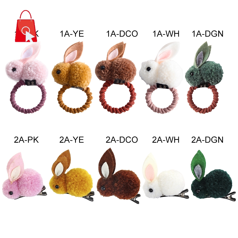 Buộc Tóc Hình Tai Thỏ Xinh Xắn Dành Cho Nữ JP1