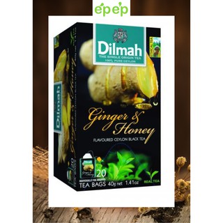 Trà dilmah túi lọc gừng - mật ong - nguyên liệu pha chế