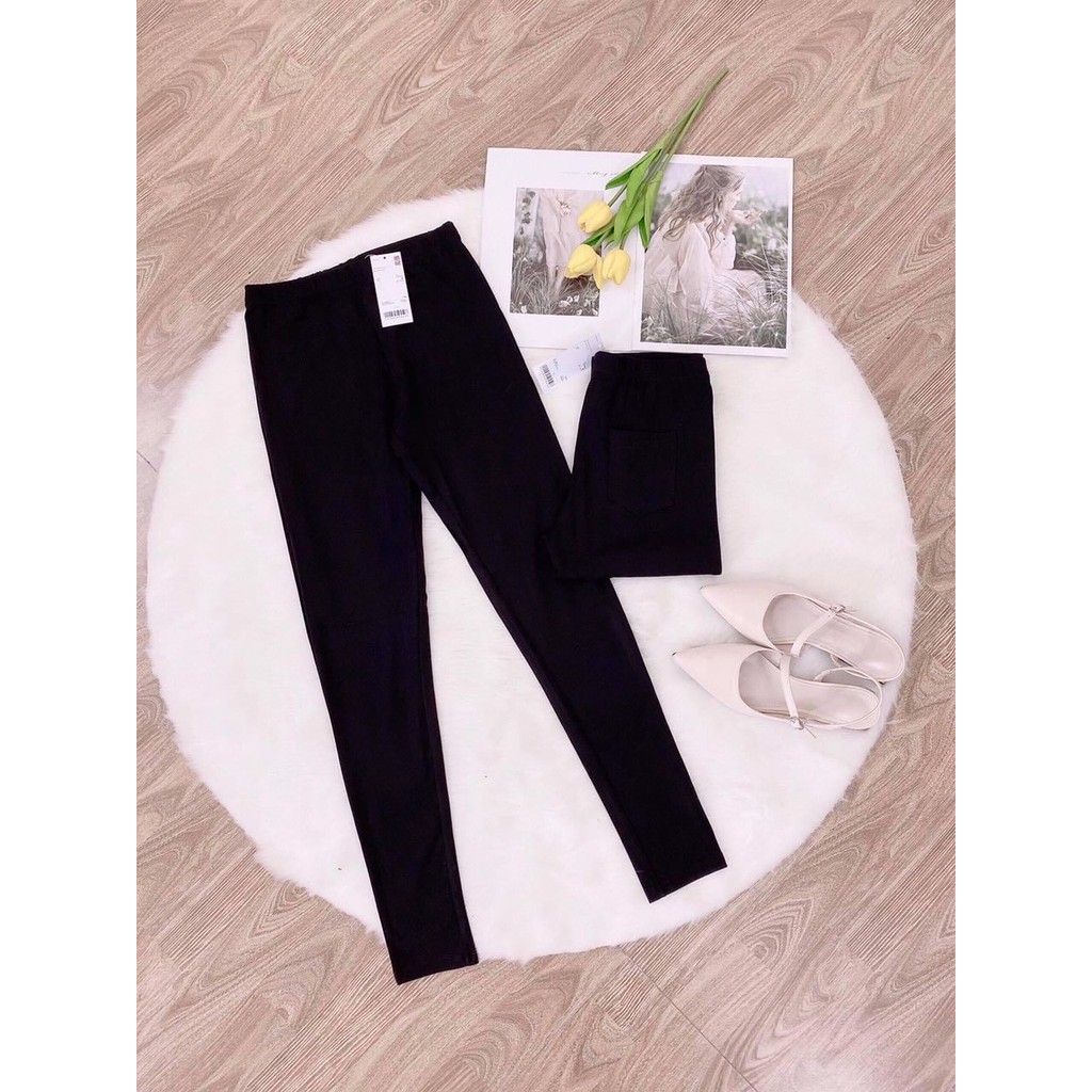 Quần leging giữ nhiệt Nhật Bản, không bai gião, không xù xổ