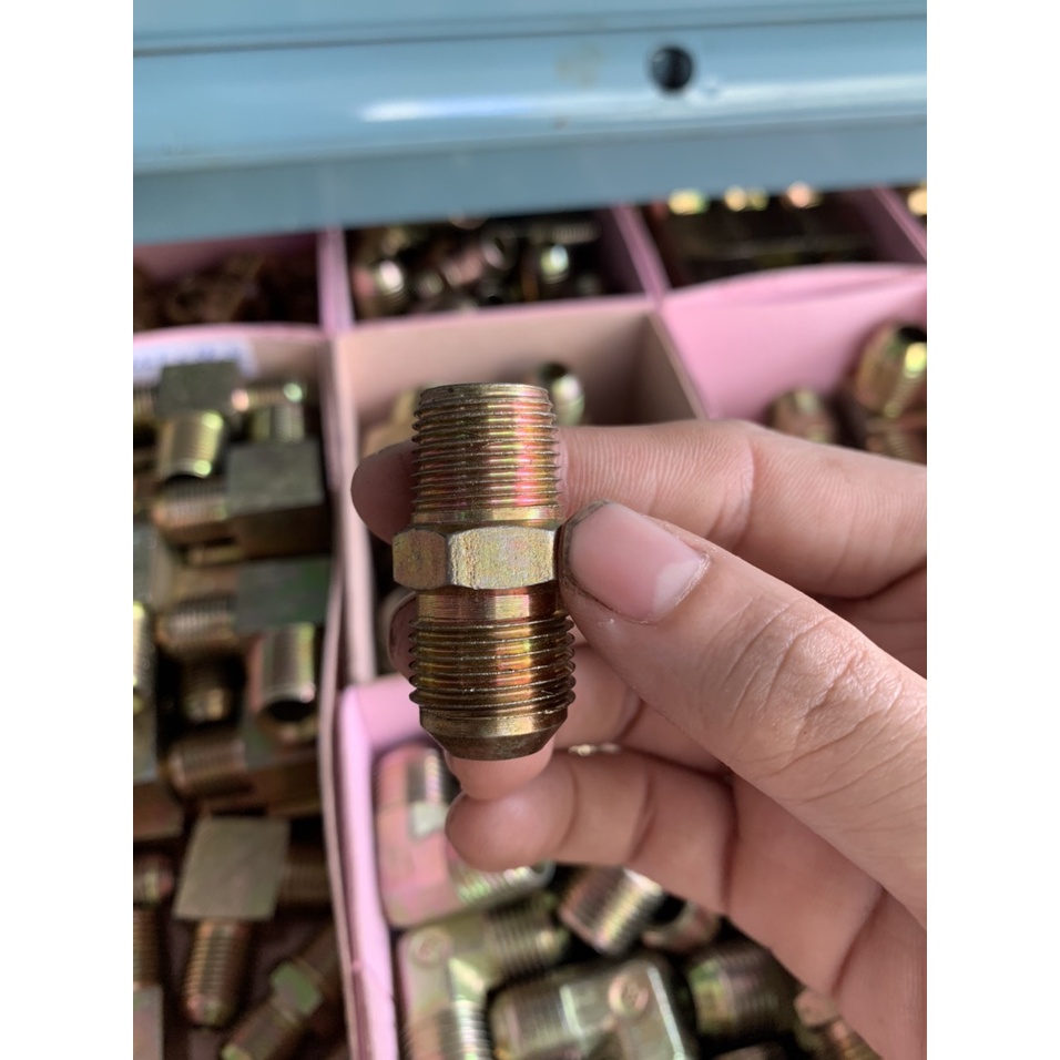 Rắc co thủy lực rắc co số 10 răng ngoài 17 cút nối thủy lực  rắc co thủy lực rắc co lồi Mỹ
