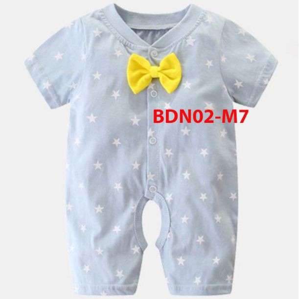 [Bodysuit Xuất Khẩu] Body ngắn dễ thương cho bé trai bé gái BDN02